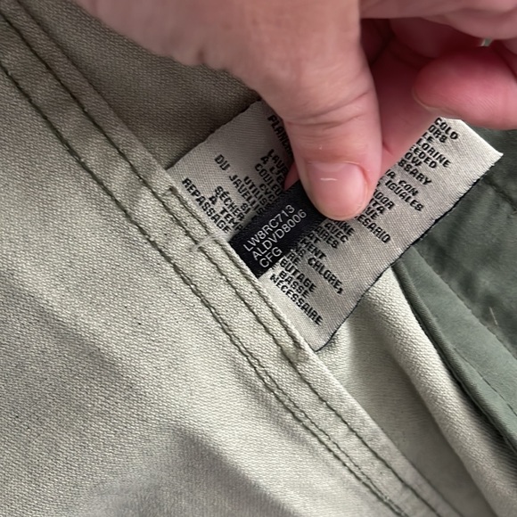 LEVI’s women’s camouflage shirt high low jacket Size XS - Picture 6 of 7